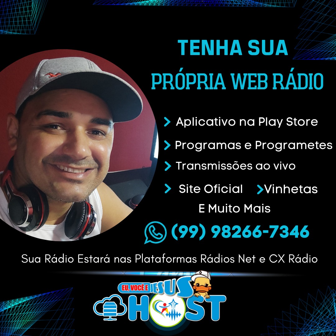 TENHA SUA PROPRIA RÁDIO COM APLICATIVO E SITE PERSONALIZADO